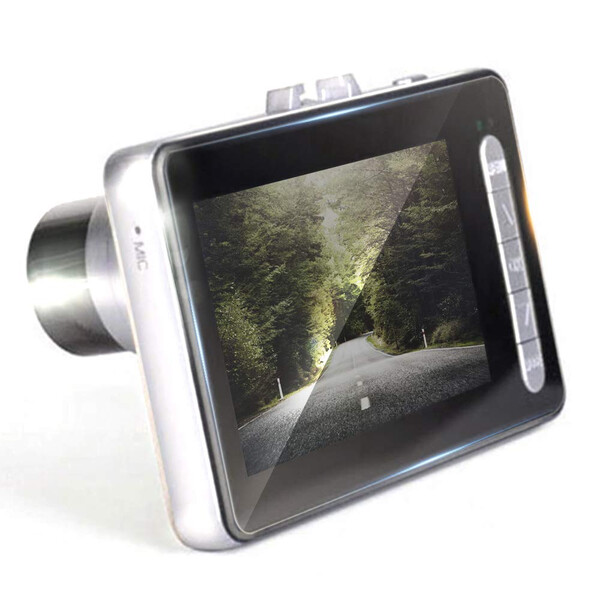 UltraSlim Full-HD Dashcam mit großem LCD-Bildschirm und Nachtsicht