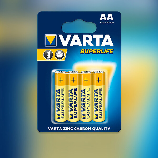 Varta Markenbatterien 4er Pack AA