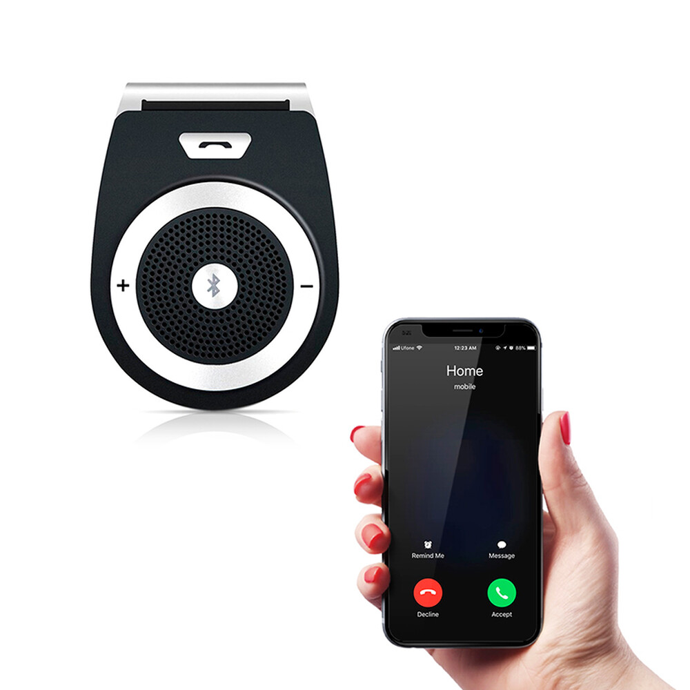 Mobiler Bluetooth Lautsprecher Mikrofon Freisprecheinrichtung Metall Speaker FM 