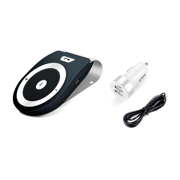 Bluetooth-Freisprechanlage mit Klemme und Bewegungssensor