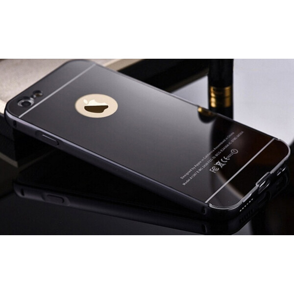 Metall-Case iPhone und Samsung Modelle iPhone 7, 8, SE(2020) Schwarz