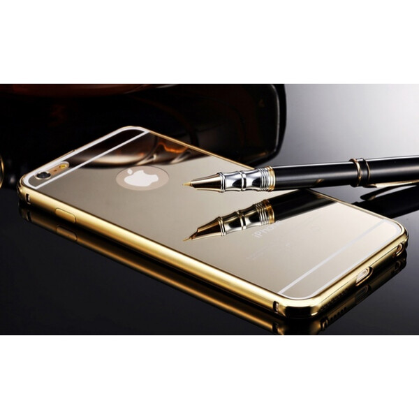 Metall-Case iPhone und Samsung Modelle iPhone 7 Plus, 8 Plus Gold