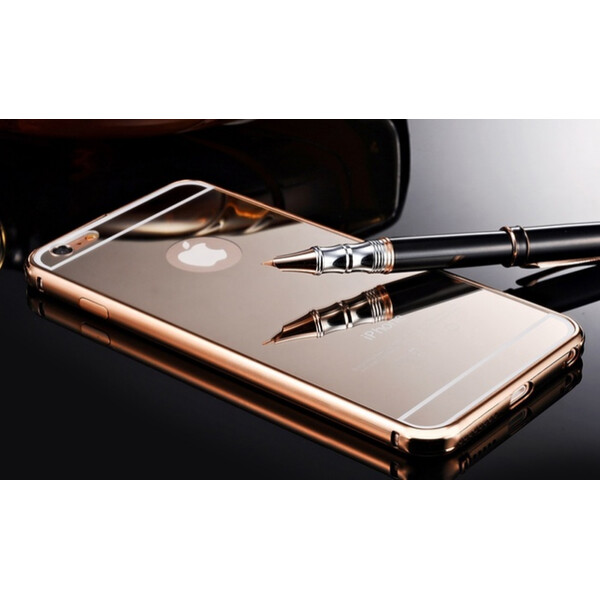 Metall-Case iPhone und Samsung Modelle iPhone 7 Plus, 8 Plus Rosegold