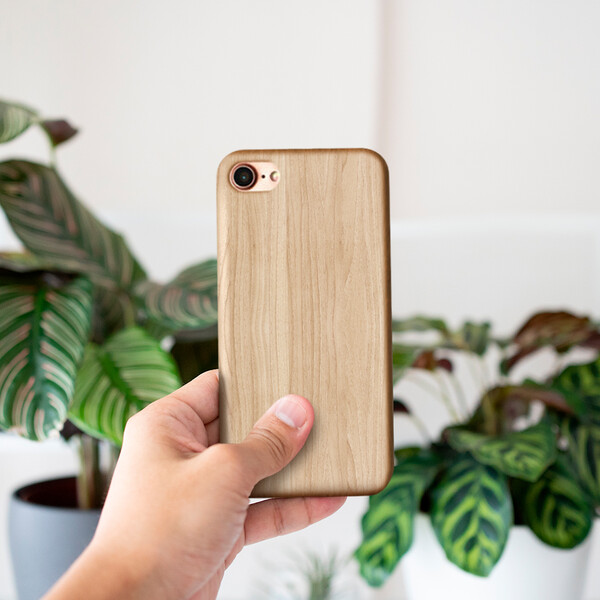 Schutzhülle für das iPhone in Holzdesign Bambus iPhone X/ XS