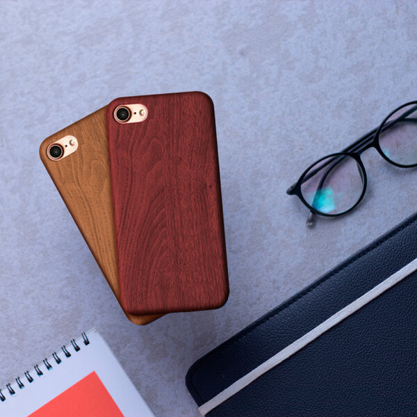 Schutzhülle für das iPhone in Holzdesign Kirschholz iPhone X/ XS