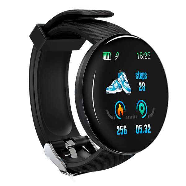 DX Fitness Tracker - Smartwatch mit vielen Health-Funktionen Blau