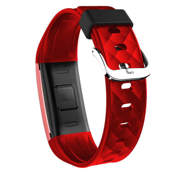 S2 Activity Tracker mit OLED-Touchscreen und EazyFit Armband Schwarz