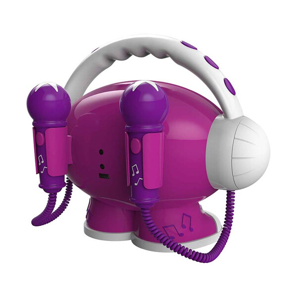 MP3 Karaoke Roboter Pink