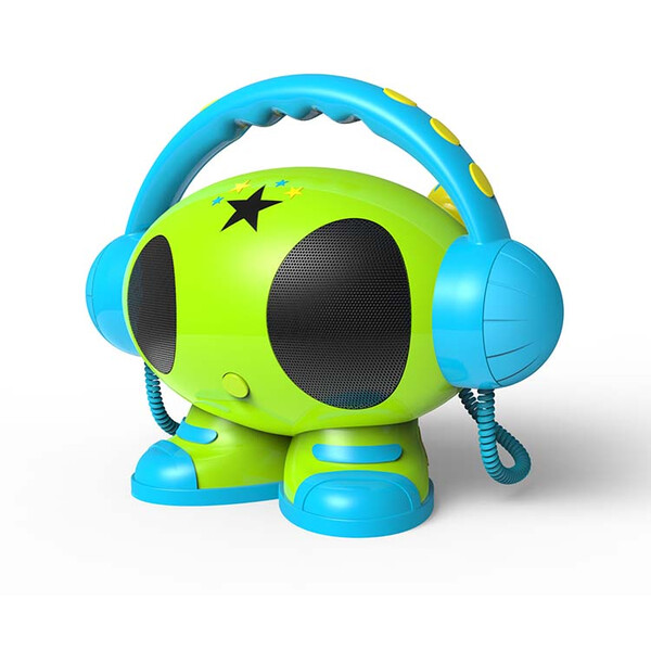 MP3 Karaoke Roboter Grün