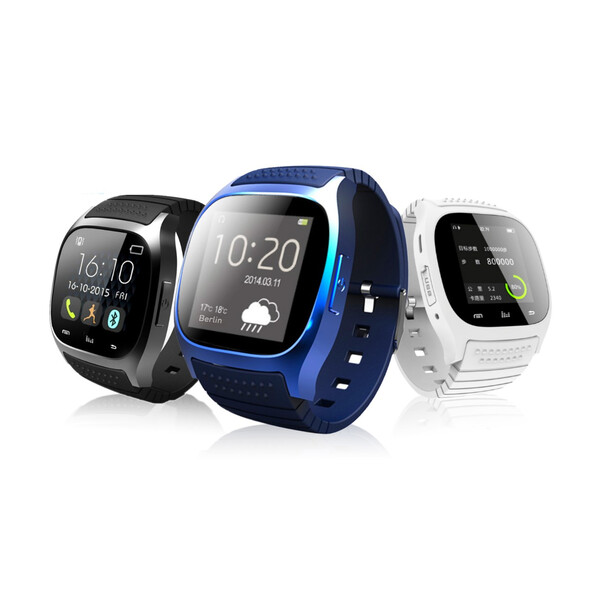 M26 Ultraslim Smartwatch Blau
