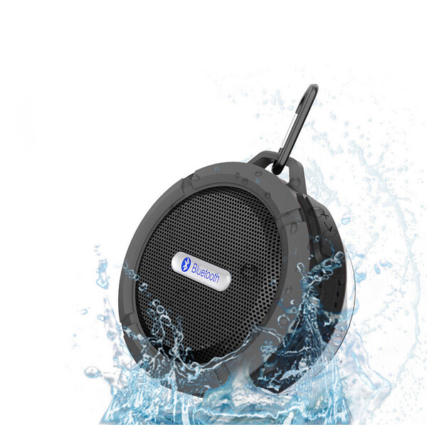Superproof-Outdoor-Bluetooth-Lautsprecher Schwarz-Grau