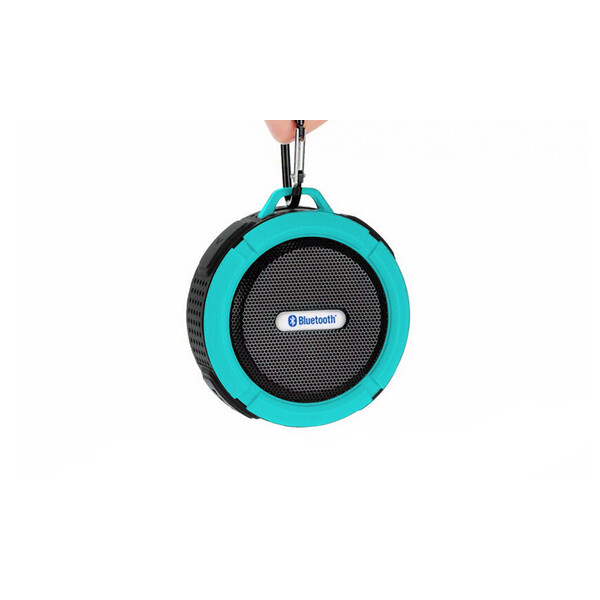 Superproof-Outdoor-Bluetooth-Lautsprecher Schwarz-Blau
