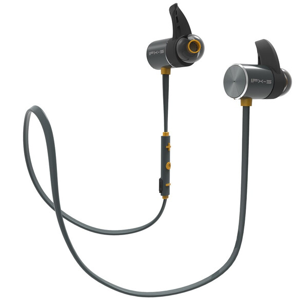 Bluetooth Earbuds mit In-Line Bedientaste und Stereo Gelb