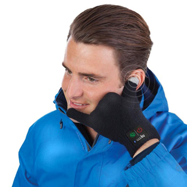 SmartGloves Bluetooth Handschuhe Schwarz