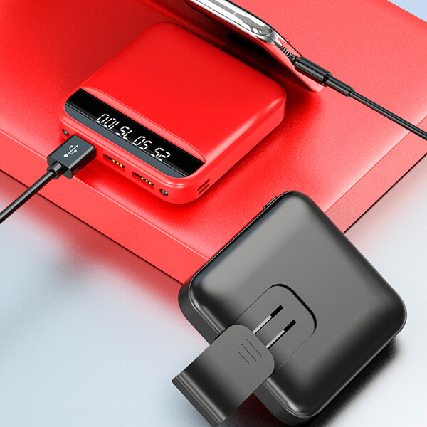 Mini Powerbank mit 20.000mAh Klein und Flach mit USB 3.0 und Fast Charge