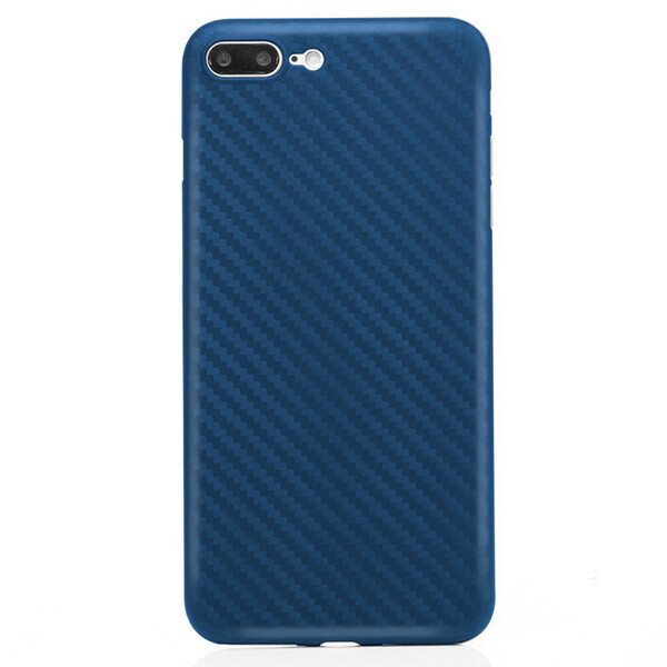 Handyhülle im Carbon Look iPhone Blau 7 Plus/ 8 Plus