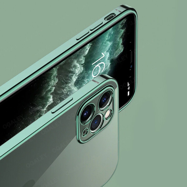Transparente Hülle für iPhone Modelle Schwarz iPhone X