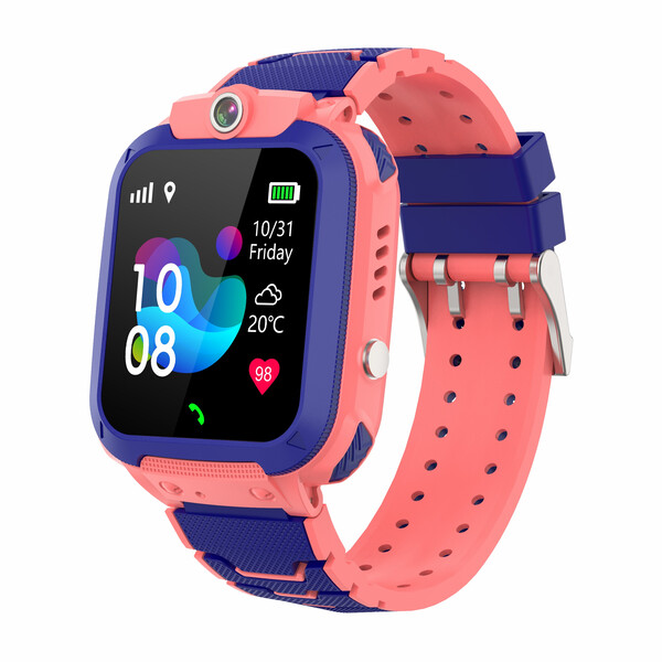 Kinder Smartwatch mit GPS, SOS und Anruffunktion Pink