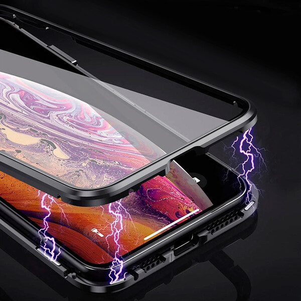 360° Case für iPhone Modelle Schwarz iPhone XS Max