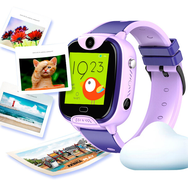 4G Kinder Smartwatch mit GPS und Videoanruf Blau